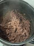 Carne picada refogada