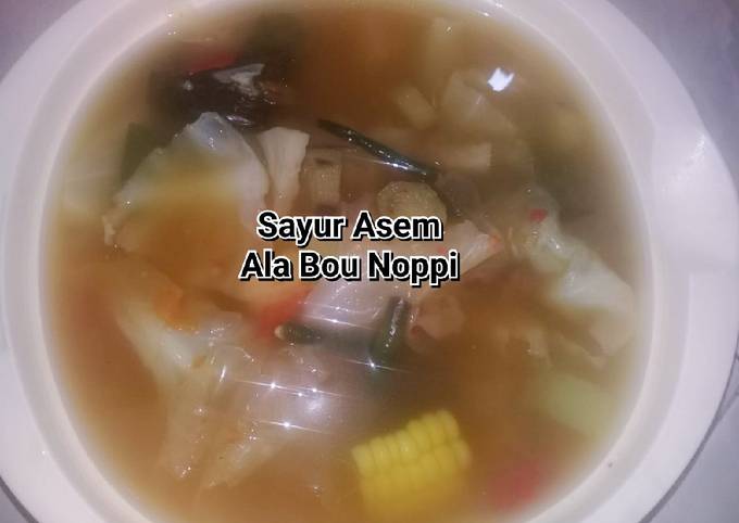 Sayur Asem + Bumbu Racik Sayur Asem