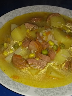 Una foto de Carbonada con chorizo