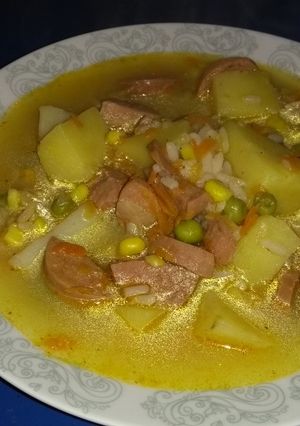 Una foto de Carbonada con chorizo