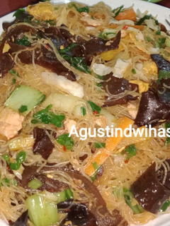Foto resep Bihun Goreng Jamur Kuping Sayuran