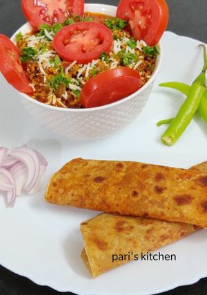 પનીર ભુરજી અને મેથી મસાલા પરાઠા રેસીપી મુખ્ય ફોટો