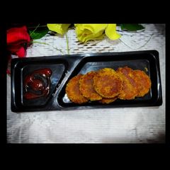 A picture of Chickpeas tikki (patties).