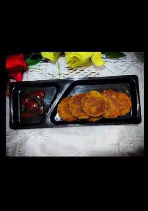 A picture of Chickpeas tikki (patties).