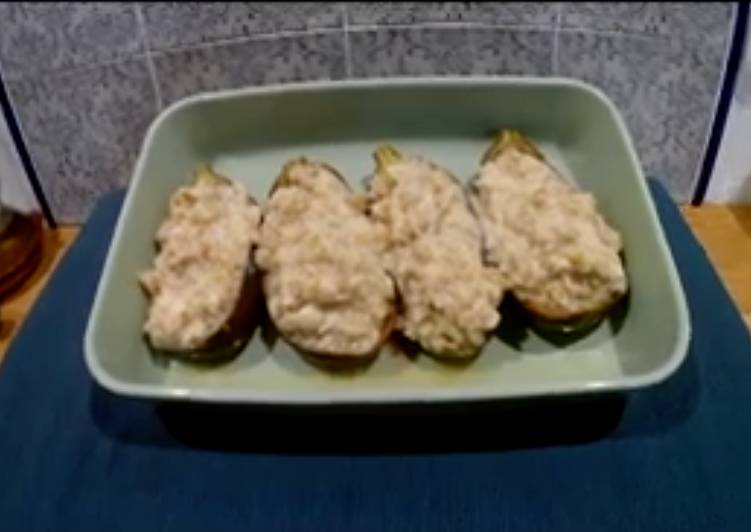 Simple Way to Make Award-winning Berenjenas rellenas de merluza para dietas de adelgazamiento