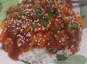 A picture of jasmine rice and chicken breast recipes