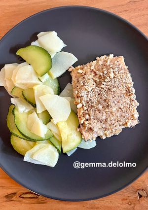 Foto principal de 🐟 Salmón con costra de frutos secos 🌰