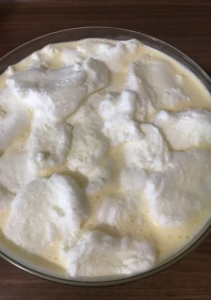 Madártej recept fotója