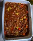 Carne molida con picado