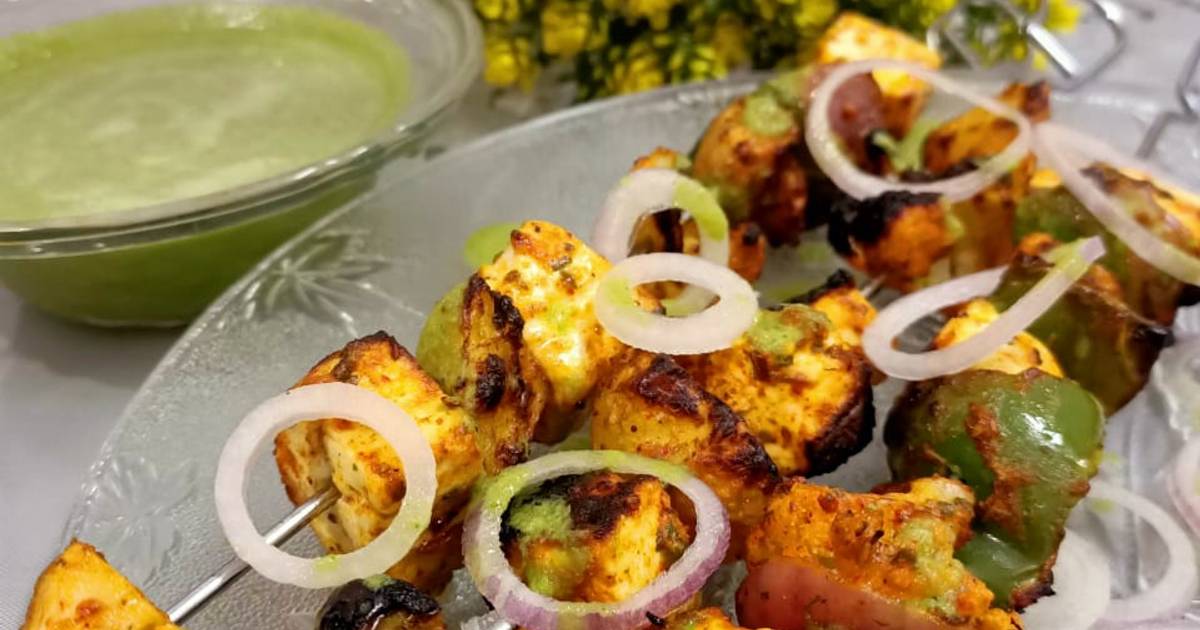 Veg Tandoori Platter Recipe by Payal Thakur - Cookpad