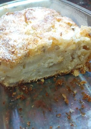 Una foto de Budín vegano de pera