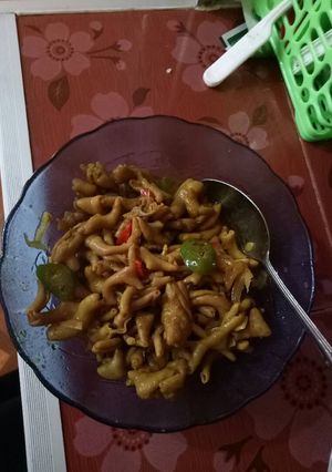 Foto resep Usus ayam kecap bumbu lempar(super instan)