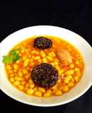 Habichuelas con morcilla de arroz (fabes)