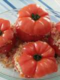 Tomates farcies au taboulé