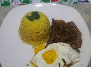 Una foto de lomo gallina