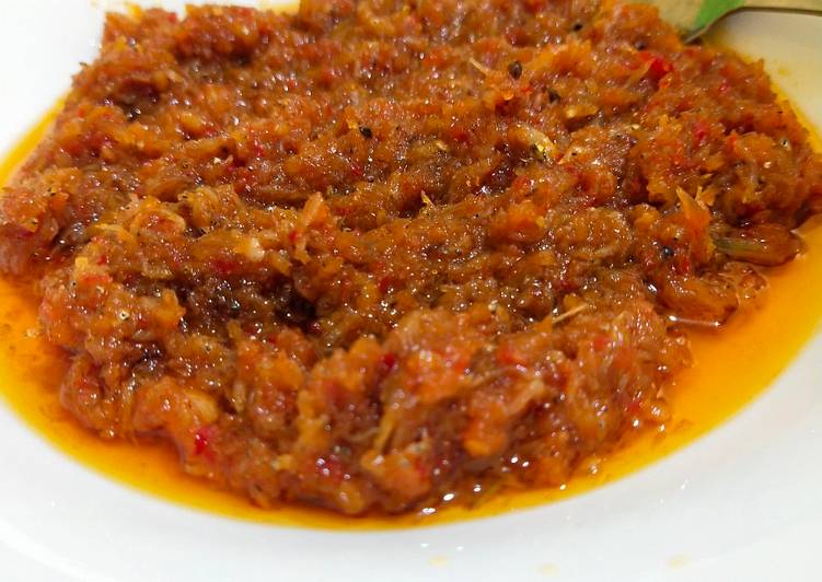 Sambal teri nasi