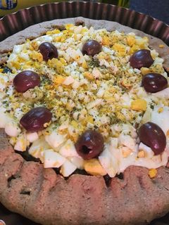 Una foto de Masa de tarta de trigo sarraceno - tarta de acelga