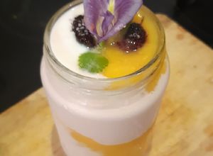 รูปของ Mango Lassi ❤️ Mulberry Kefir Milk
