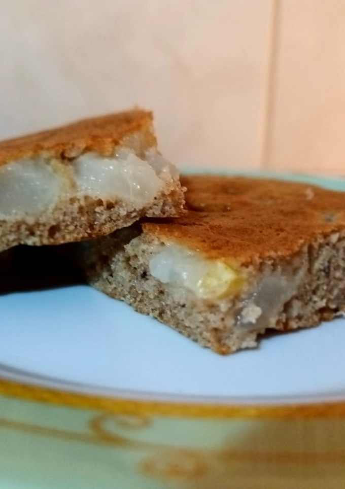 Una foto de Torta con harina integral de Pera 🍐 Apta Diabéticos #saludable #económica