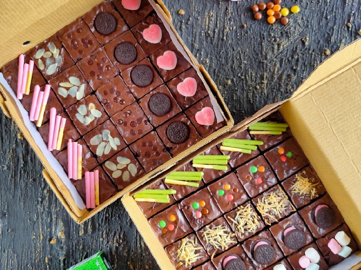 Cara Gampang Membikin Resep Shiny Coffee Brownies yang Uenak Anti Ribet, Sempurna