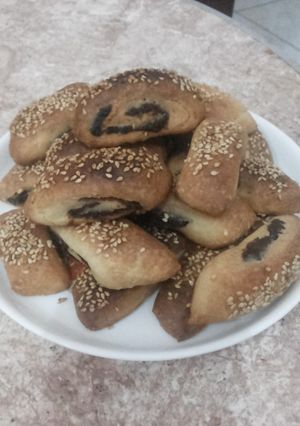 صورة لوصفة بسكوت بالعجوة