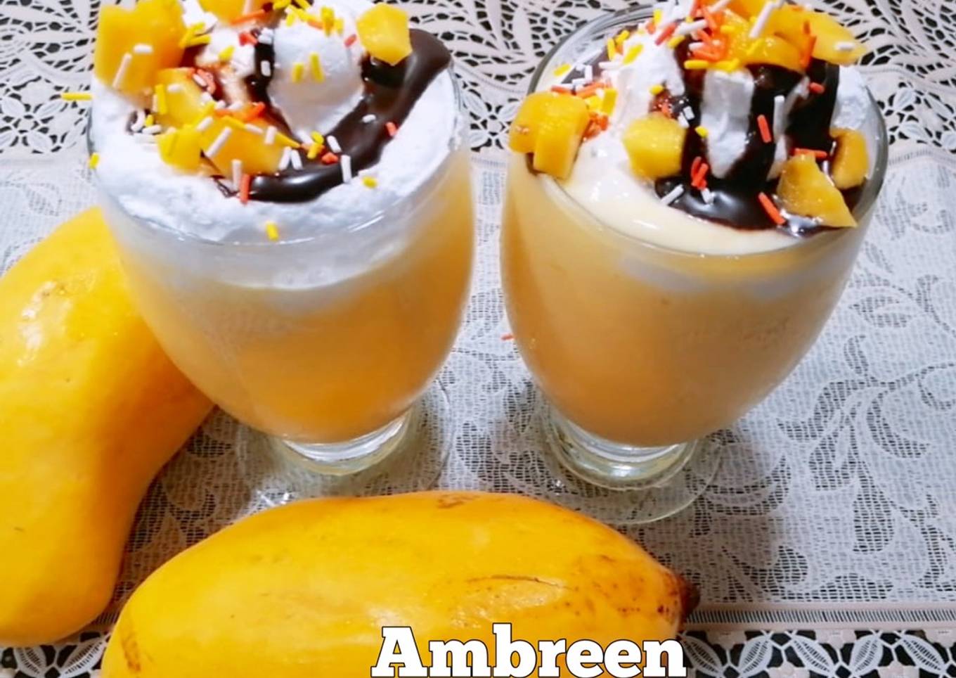 Easy Mango Frappe Recipe