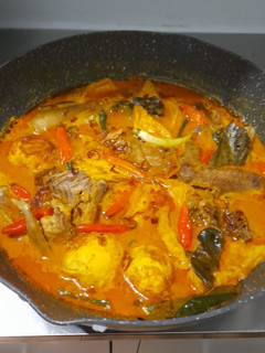Foto resep Kari ayam tahu telur desaku