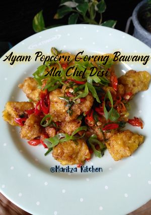 Foto resep Ayam Popcorn Goreng Bawang ala Chef Desi
