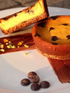 巧克力南瓜乳酪蛋糕 的食譜成品照片