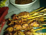 Sate ayam teplon