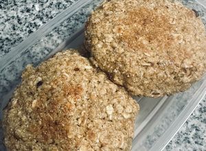 Una foto de Galletitas de avena y coco