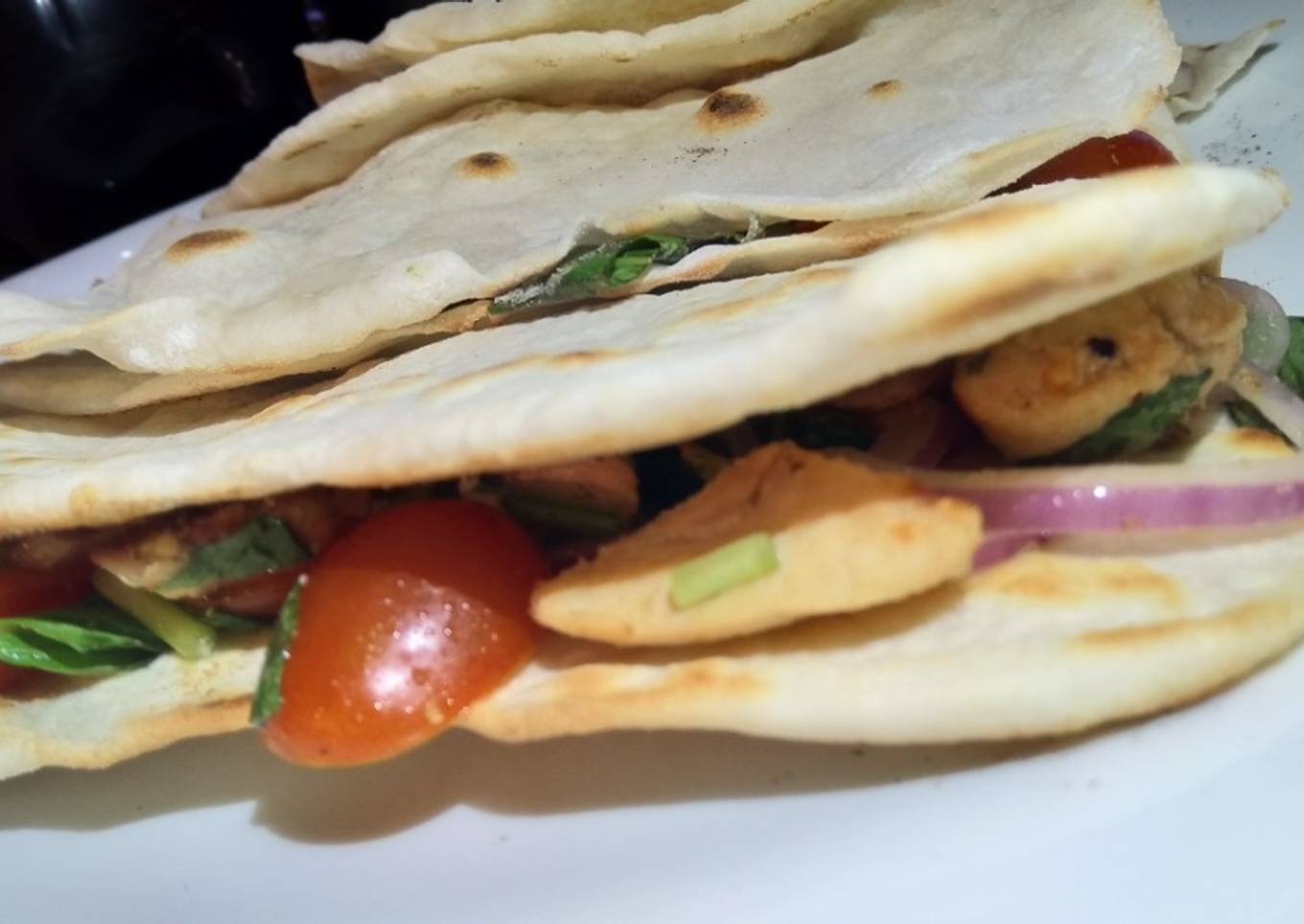 Taco de pollo