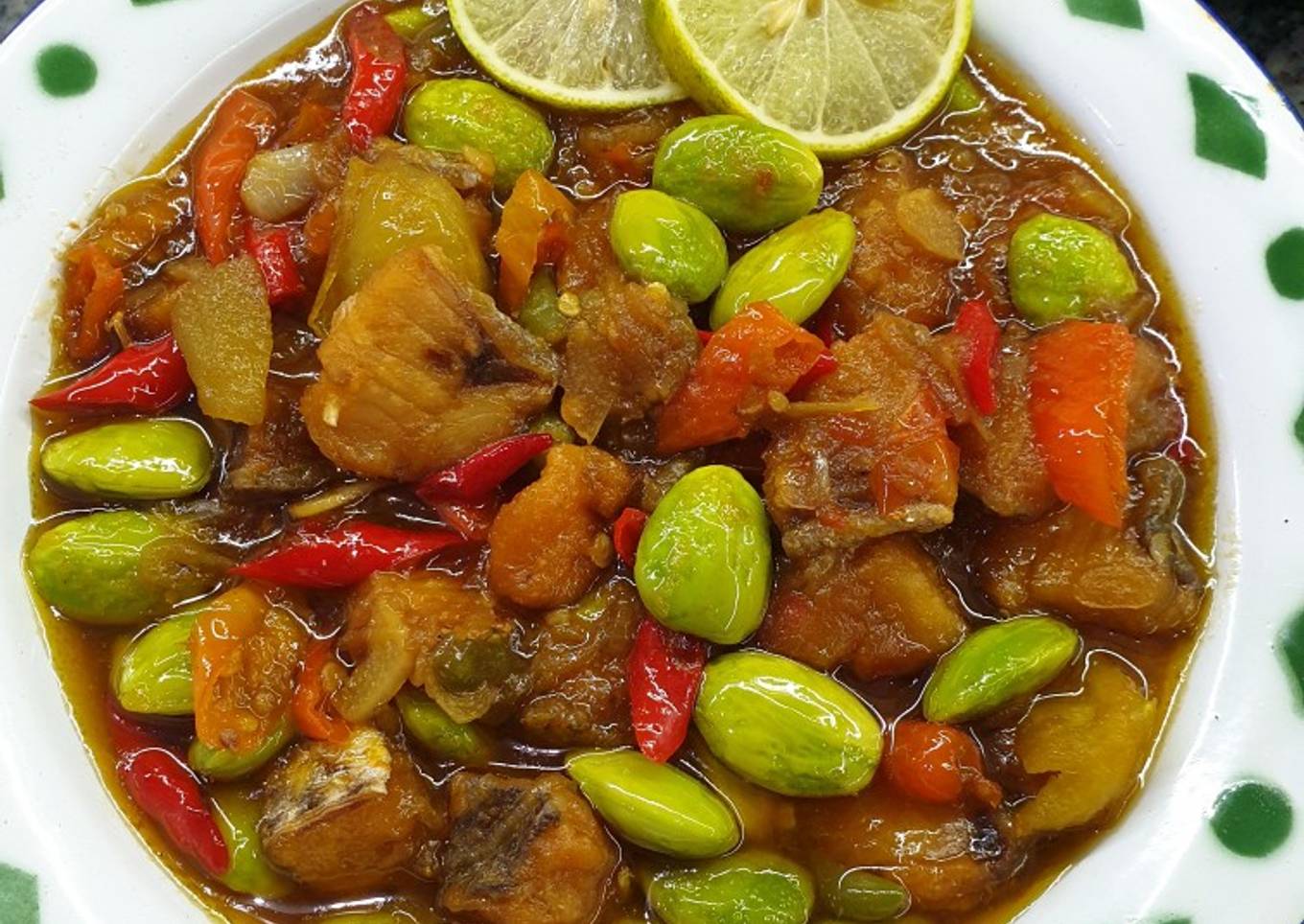 Oseng Ikan Asin Jambal & Pete