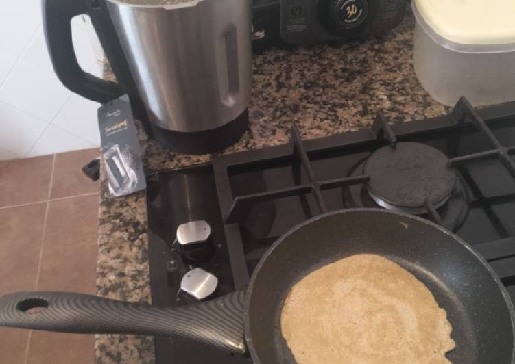 Crepes de avena con mambo