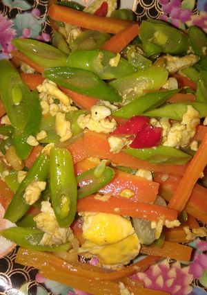 Foto resep Orak Arik Telur Sayur