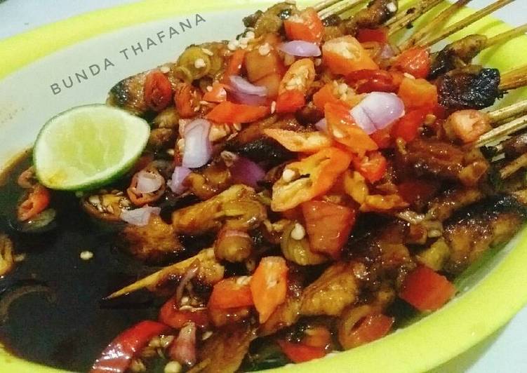 Resep masakan Sate ayam teflon | Cara Masak Sate ayam teflon Yang Lezat Sekali