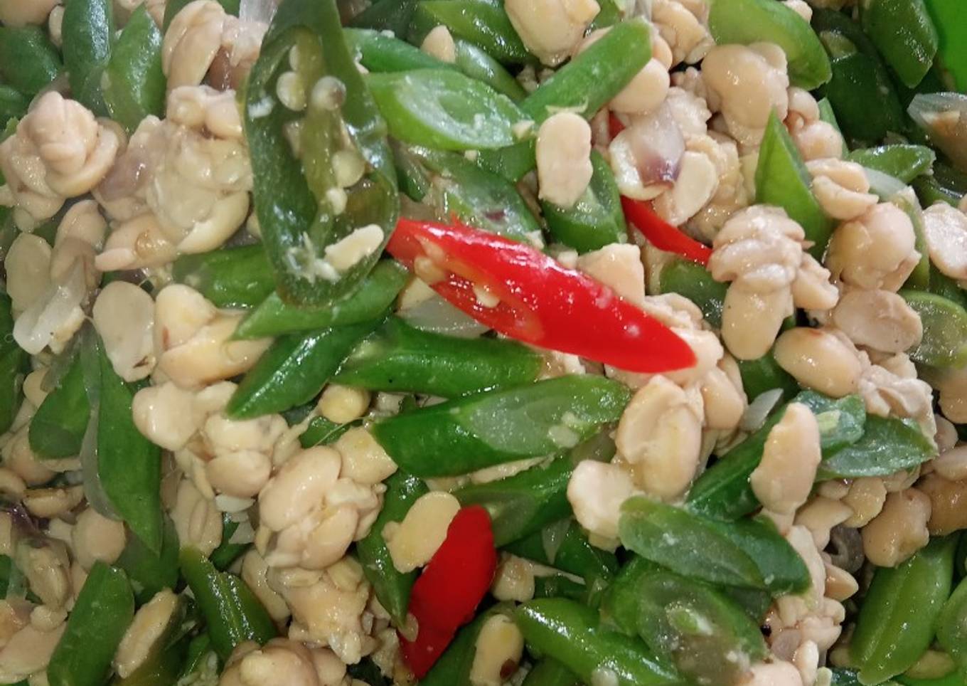 Orak-arik tempe buncis