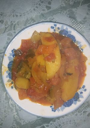 صورة لوصفة يخنة بطاطا على طريقتي