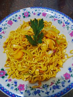 Foto resep Mie goreng praktis
