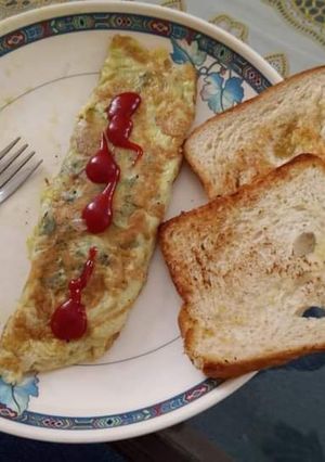 A picture of Cheese omlette.