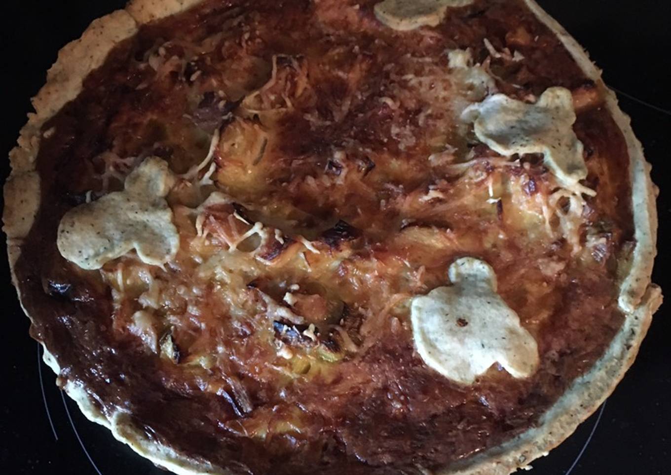 Tarte aux poireaux