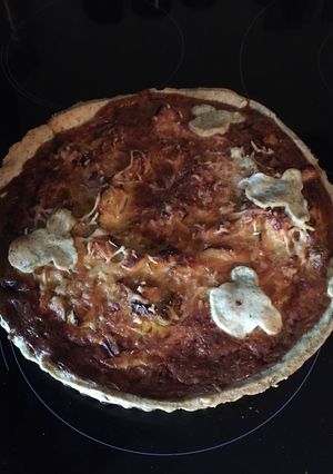 Une photo de Tarte aux poireaux