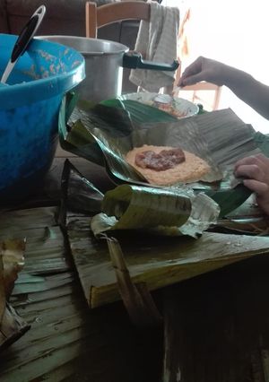 Una foto de Tamales de puerco