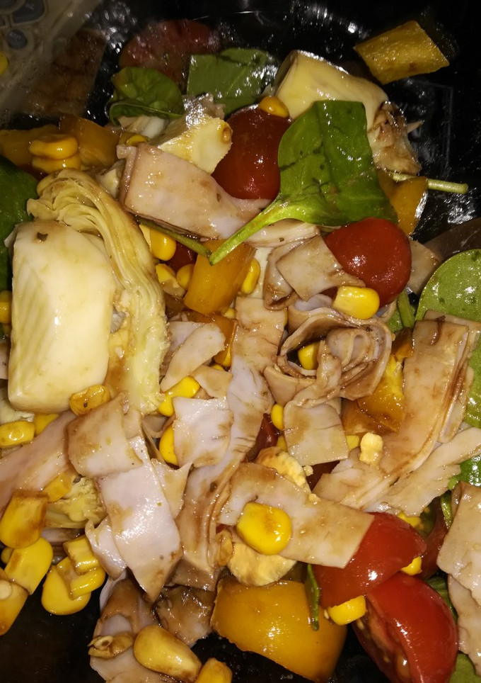 Una foto de Ensalada de la casa