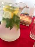 Limonada de lima, limón y menta fresca 🍋💕