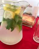 Limonada de lima, limón y menta fresca 🍋💕