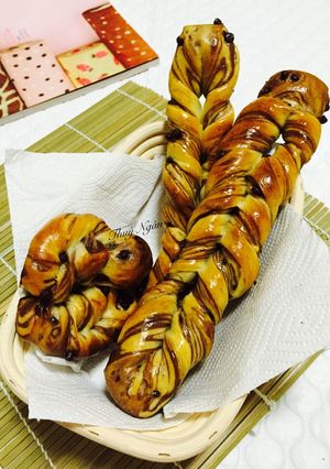Hình của món Chocolate stick bread.