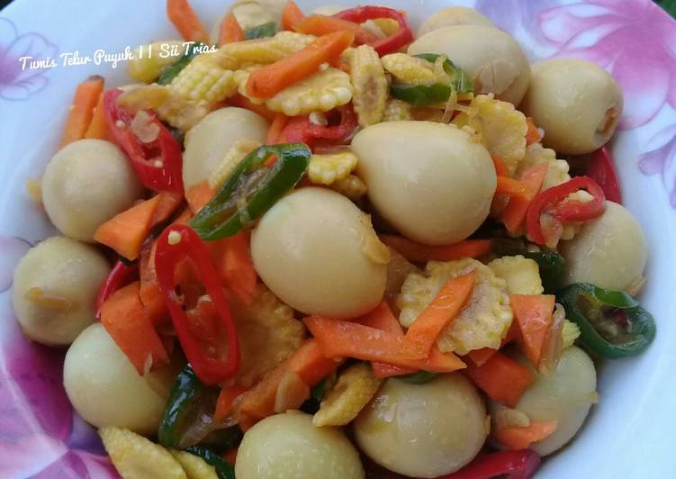 Resep Tumis Telur Puyuh yang Sedap