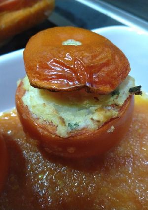 Une photo de Tomate farcie vegan