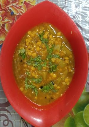 A picture of Chana Daal Lauki.
